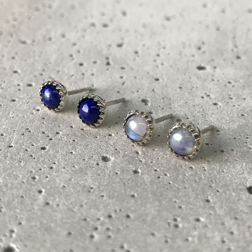 젬스톤 귀걸이 gemstone earrings - 2 types