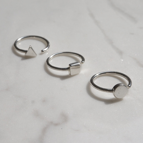 figure knuckle rings / 3 types