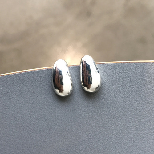 실버 빈스 이어링 silver beans earring