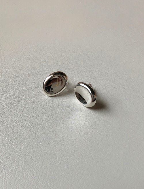 오벌 솝 귀걸이 oval soap earring