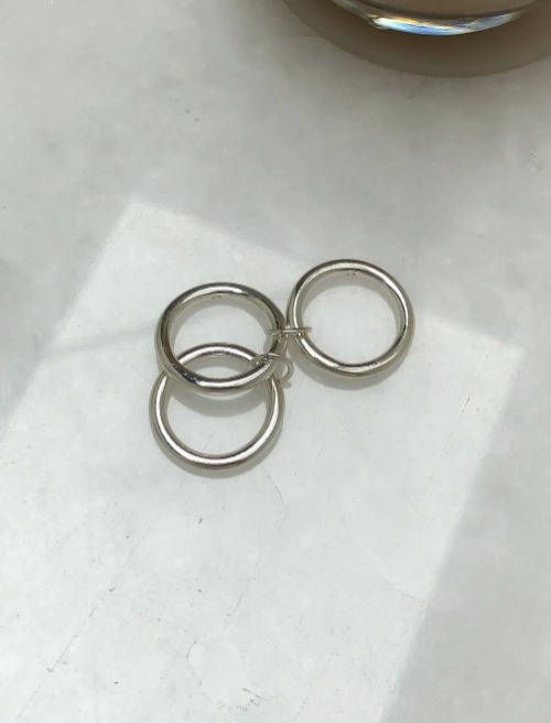트리플 레이어드 링 3 mm triple layered ring