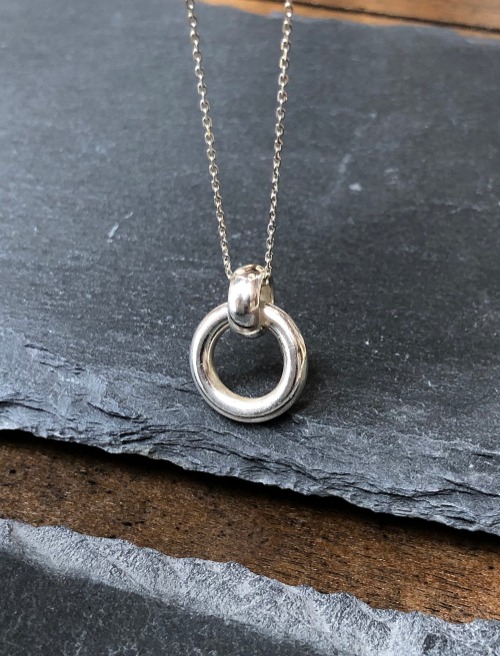 볼드 오링 목걸이 bold o-ring necklace