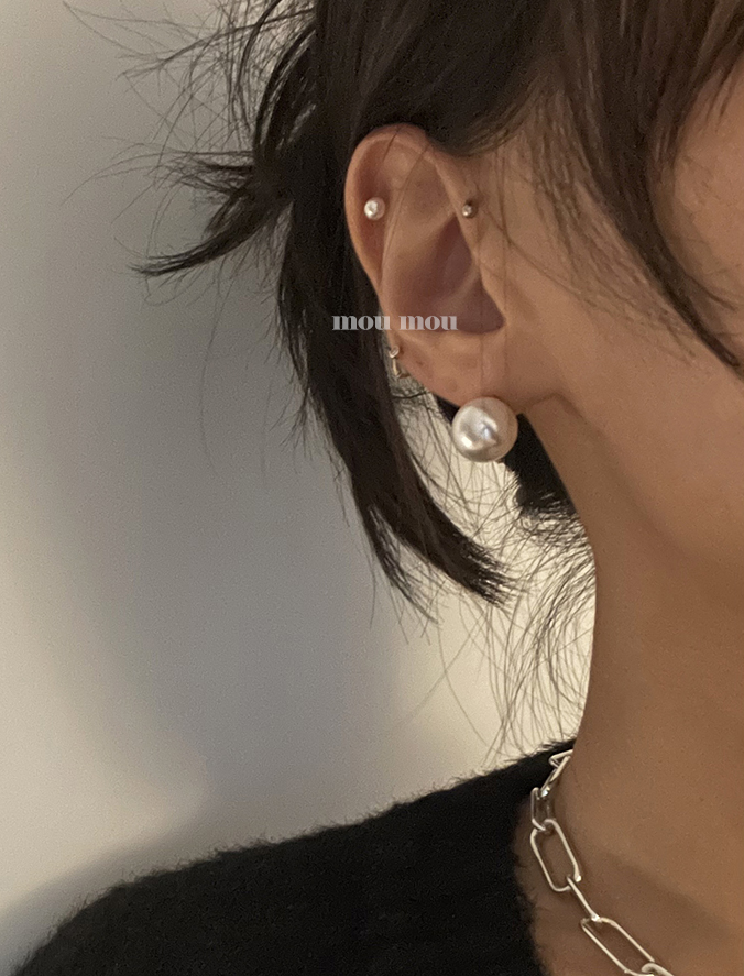 데일리 진주 귀걸이 daily pearl earring