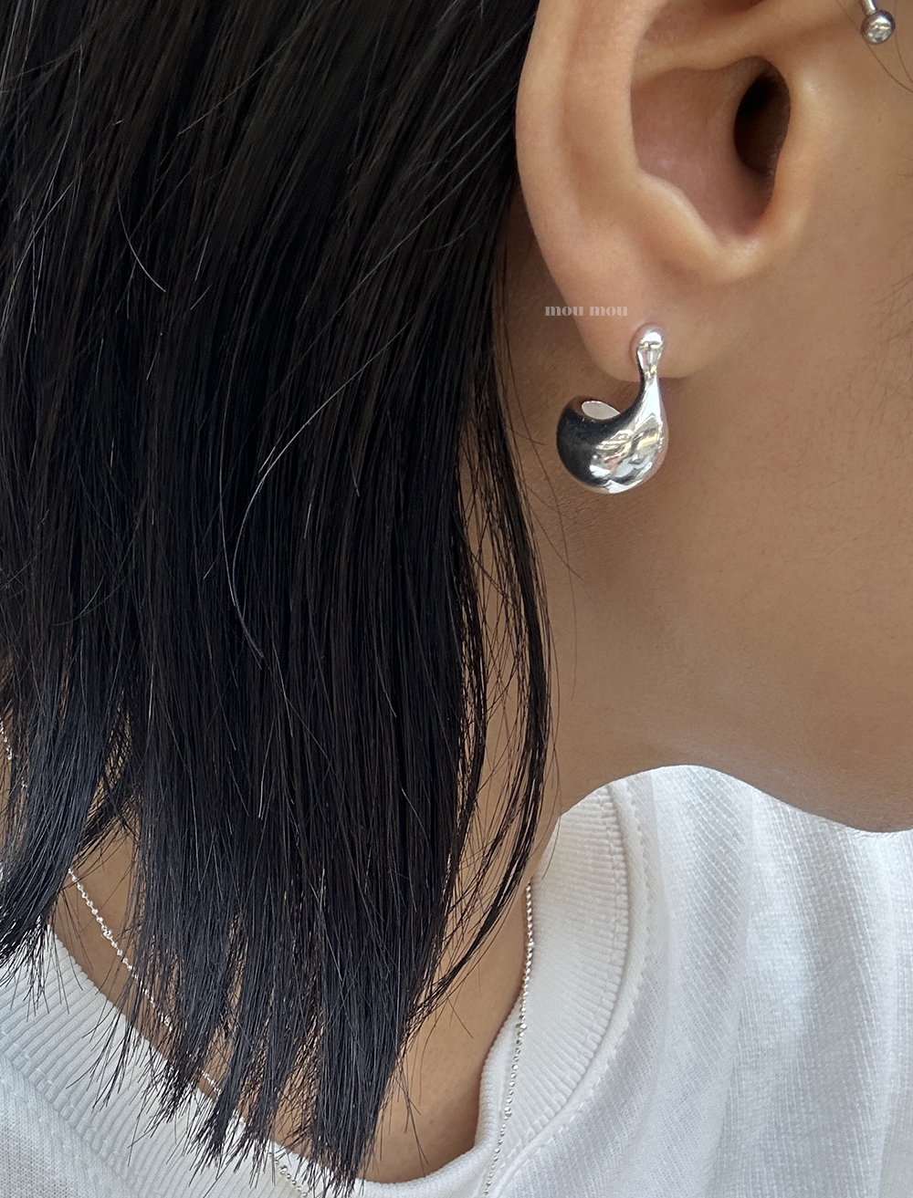 플레인 버드 귀걸이 plain bird earring