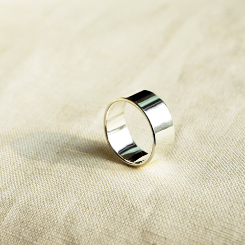 sold out &gt; silver _ plain band ring