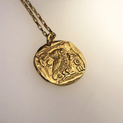 골드 부엉이 목걸이 gold owl necklace