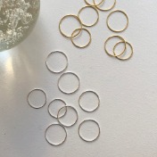 1 mm 반지 basic ring 1 mm