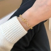 반짝 하트 토글 팔찌 shiny heart toggle bracelet