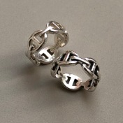 샹달 체인 반지 chaine d&#039;ancre chain ring