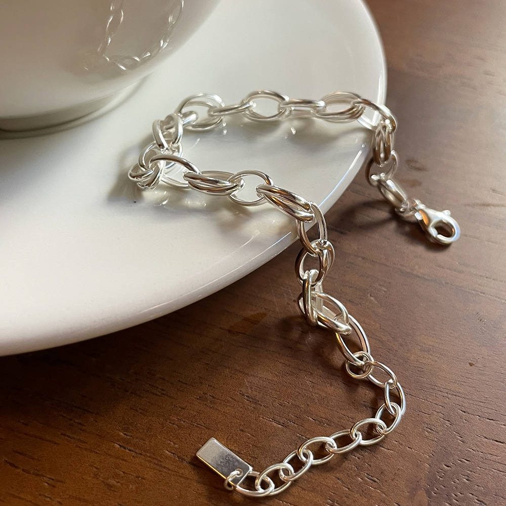 듀얼 체인 팔찌 dual chain bracelet