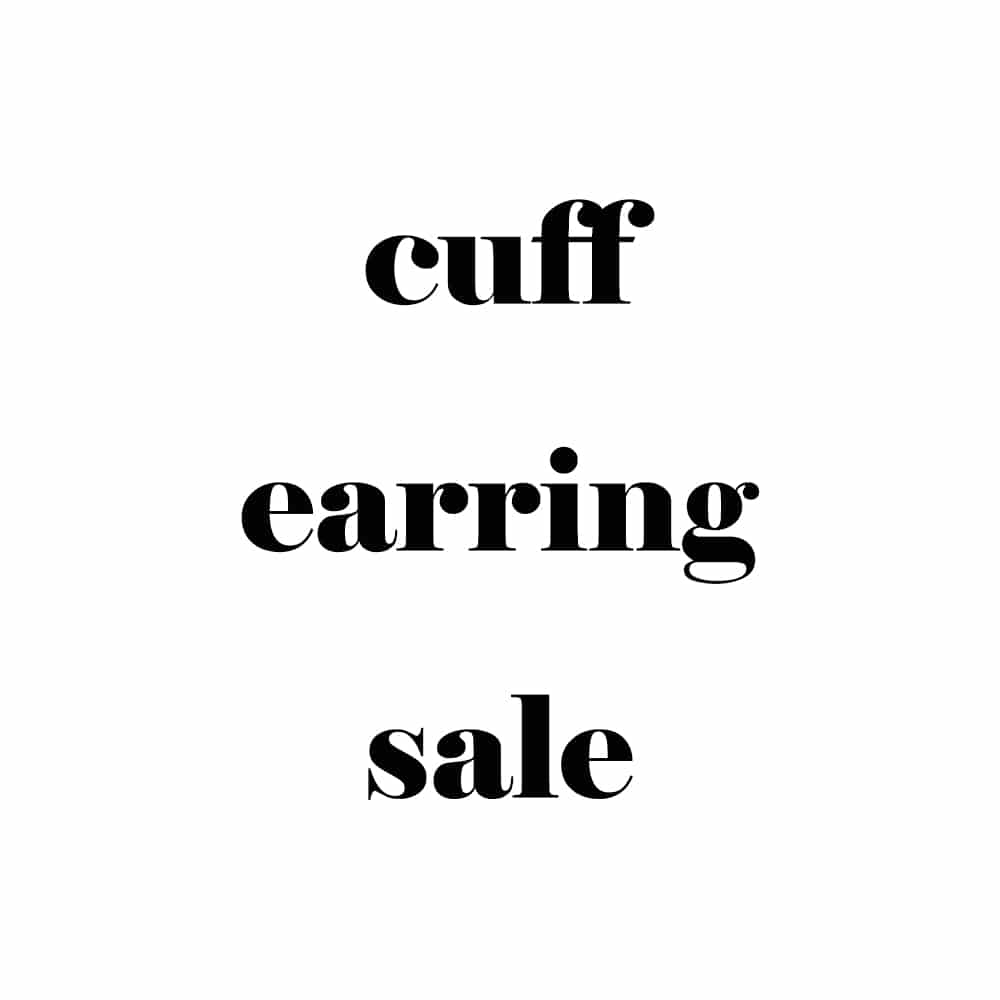 커프 귀걸이 샘플 세일 cuff earring sample sale