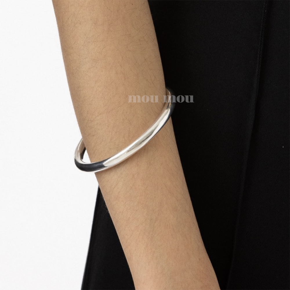 7 mm 플레인 뱅글 팔찌 plain bangle bracelet