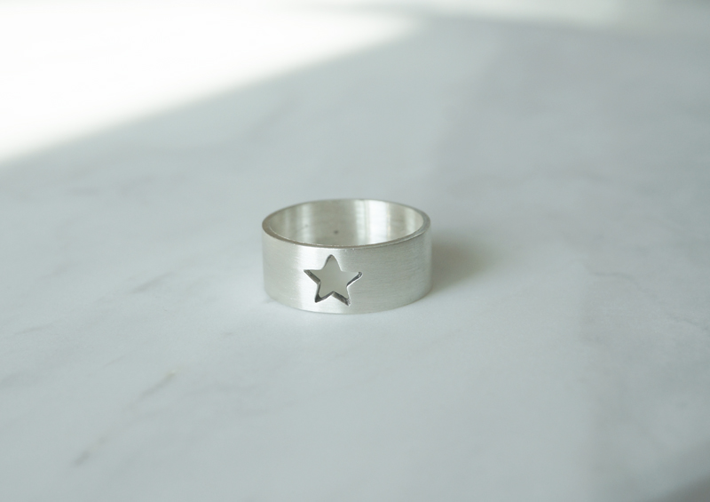 silver _ STAR ring 2 