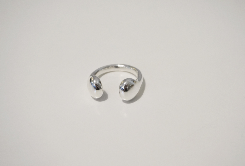 silver _ headphone ring