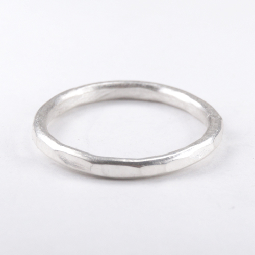 silver _ simple ring